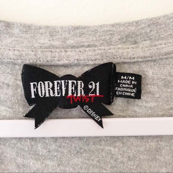 Disney Forever 21 French Fashion Minnie V Neck Tee - Picture 4 of 4